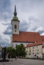 Famous Saint Martin Cathedral in Bratislava