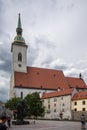 View on Saint Martin Cathedral in Bratislava