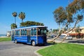 City trolley for Laguna Beach, California