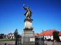 In the city of Tykocin in Poland in summer Royalty Free Stock Photo