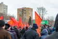 City of Ulyanovsk, Russia, march23, 2019, a rally of communists against the reform of the Russian government