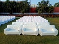 sofa`s arrange in wedding event