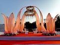 traditional Indian wedding stage