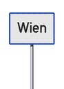 City of Vienna road sign