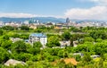 City view of Beijing from Jingshan park