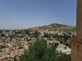 City view from Granada castle daylight 1 Royalty Free Stock Photo
