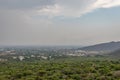 City View from hill top Royalty Free Stock Photo