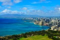 City view Honolulu Royalty Free Stock Photo