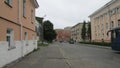 City view, houses and streets of Petrozavodsk, Karelia, Russia.