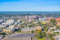 City view from inside the old capital of Tallahassee, Florida