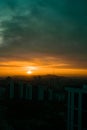 city view, Lviv, Ukraine, sunrise, amazing sky, sunlight