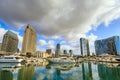 City View with Marina Bay at San Diego, California Royalty Free Stock Photo