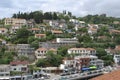 City view, mountain landscape.