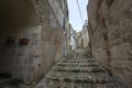 City view of old town - Sassi di Matera in the region of Basilicata Matera, Italy Royalty Free Stock Photo