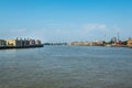 View over river Thames in London Royalty Free Stock Photo