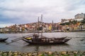 City view of Porto and the Douro river in Porto, Portugal. Royalty Free Stock Photo