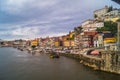 City view of Porto and the Douro river; Portugal. Royalty Free Stock Photo