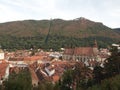 City view of romanian city brasov