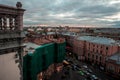 City view from the roof. Saint-Petersburg