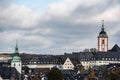 City view of Siegen with the spire and crown Royalty Free Stock Photo