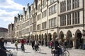 City view, street life, MÃÂ¼nster, Germany