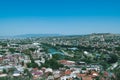 City view, Tbilisi, Georgia. Urban landscape. City panorama.