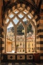 View from Saint Andrew`s Cathedral. Amalfi. Italy Royalty Free Stock Photo