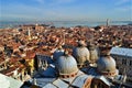 Panoramic view of city Venedig, Italy Royalty Free Stock Photo