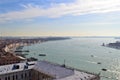 Panoramic view of city Venedig, Italy Royalty Free Stock Photo