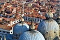 Panoramic view of city Venedig, Italy Royalty Free Stock Photo