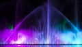 The city of Vinnytsia is a waterfront near the Roshen plant, in the evenings the fountain shows a laser show for