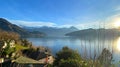 City of Vitznau on beautiful Lake Lucerne.