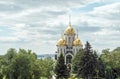 The city of Volgograd. Church of All Saints on the Mamayev Kurgan.