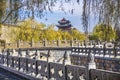 City Wall Gate Tower Qufu Shandong Province China Royalty Free Stock Photo