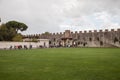 City wall of Pisa, Italy