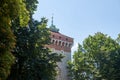 City Wall Tower Royalty Free Stock Photo