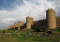 City walls of Avila. Spain. Royalty Free Stock Photo