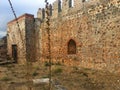 City walls of The Castle of Alanya Royalty Free Stock Photo