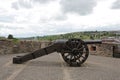 Old cannon on the city wall of Derry-Londonderry, Northern Ireland