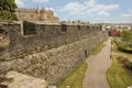 Bastion and city walls. Derry Londonderry. Northern Ireland. United Kingdom Royalty Free Stock Photo