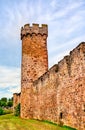 City walls of Obernai - Alsace, France Royalty Free Stock Photo