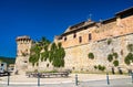 City walls of San Gimignano in Italy Royalty Free Stock Photo