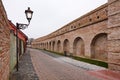 City walls in Trnava Royalty Free Stock Photo