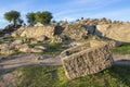 Ancient complex of Nebet Tepe - one of the six hills above the city.