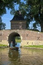 City and water gate Boerenboom in Enkhuizen