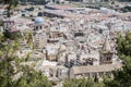 City of Yecla from the castle hill, Murcia, Spain Royalty Free Stock Photo