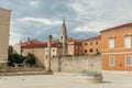 City of Zadar, historic architecture in Croatia.