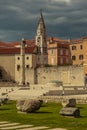 City of Zadar, historic architecture in Croatia.