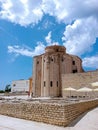 City of Zadar, July 5, 2023, Croatia, Ancient church building in the old central part of Zadar