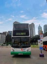 Citybus and New World First Bus ( NWFB ) show exhibition Royalty Free Stock Photo